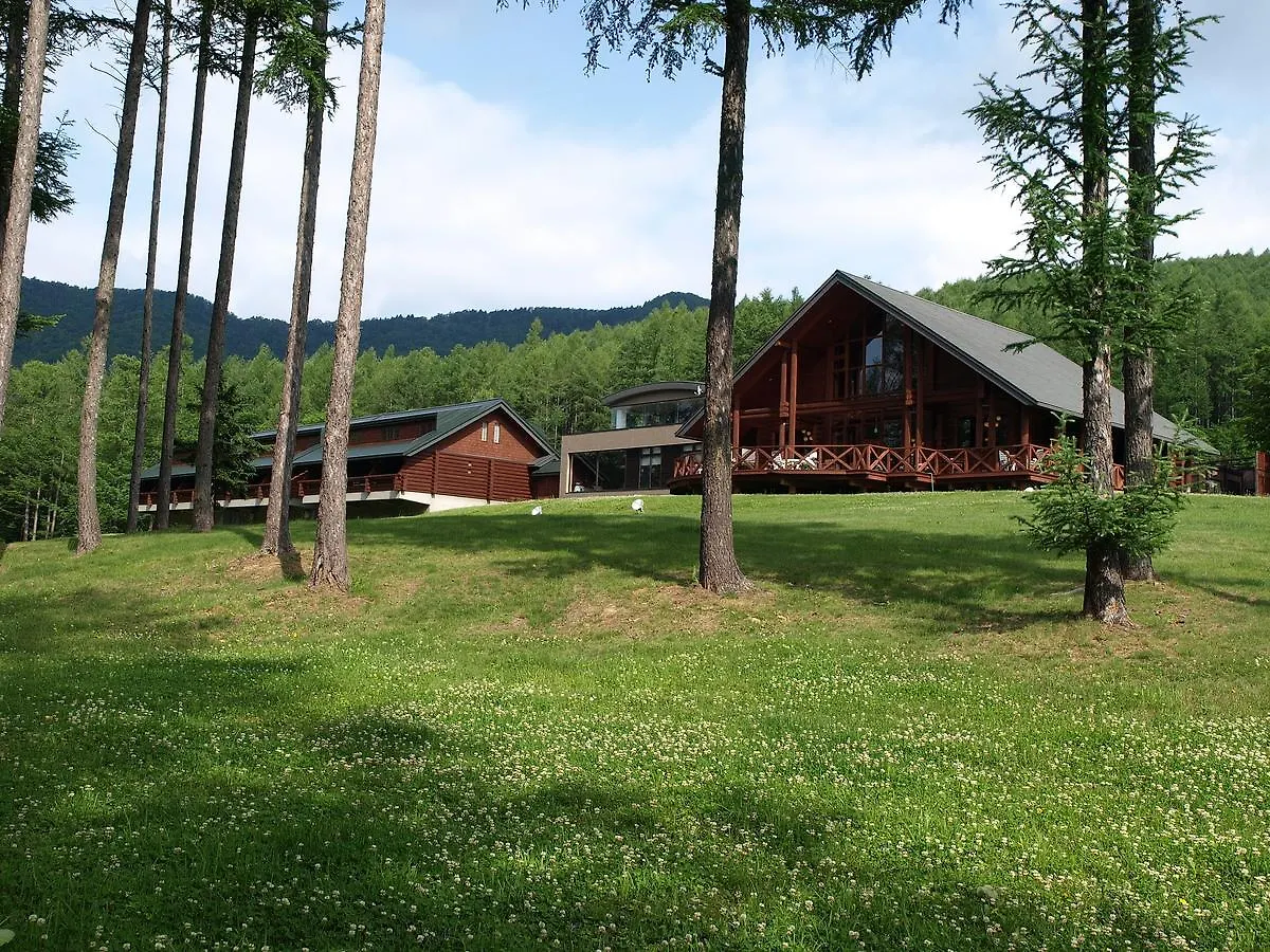 Log Hotel Larch Lake Kanayama location